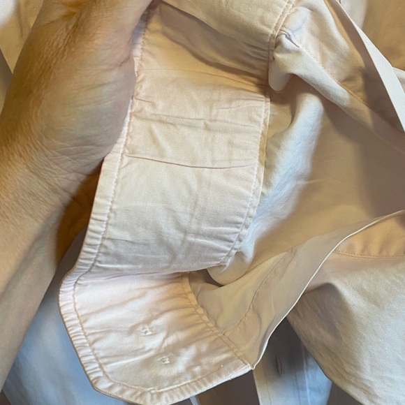 Henry singer blush colour imported cotton dress shirt 17.5” - Picture 5 of 6